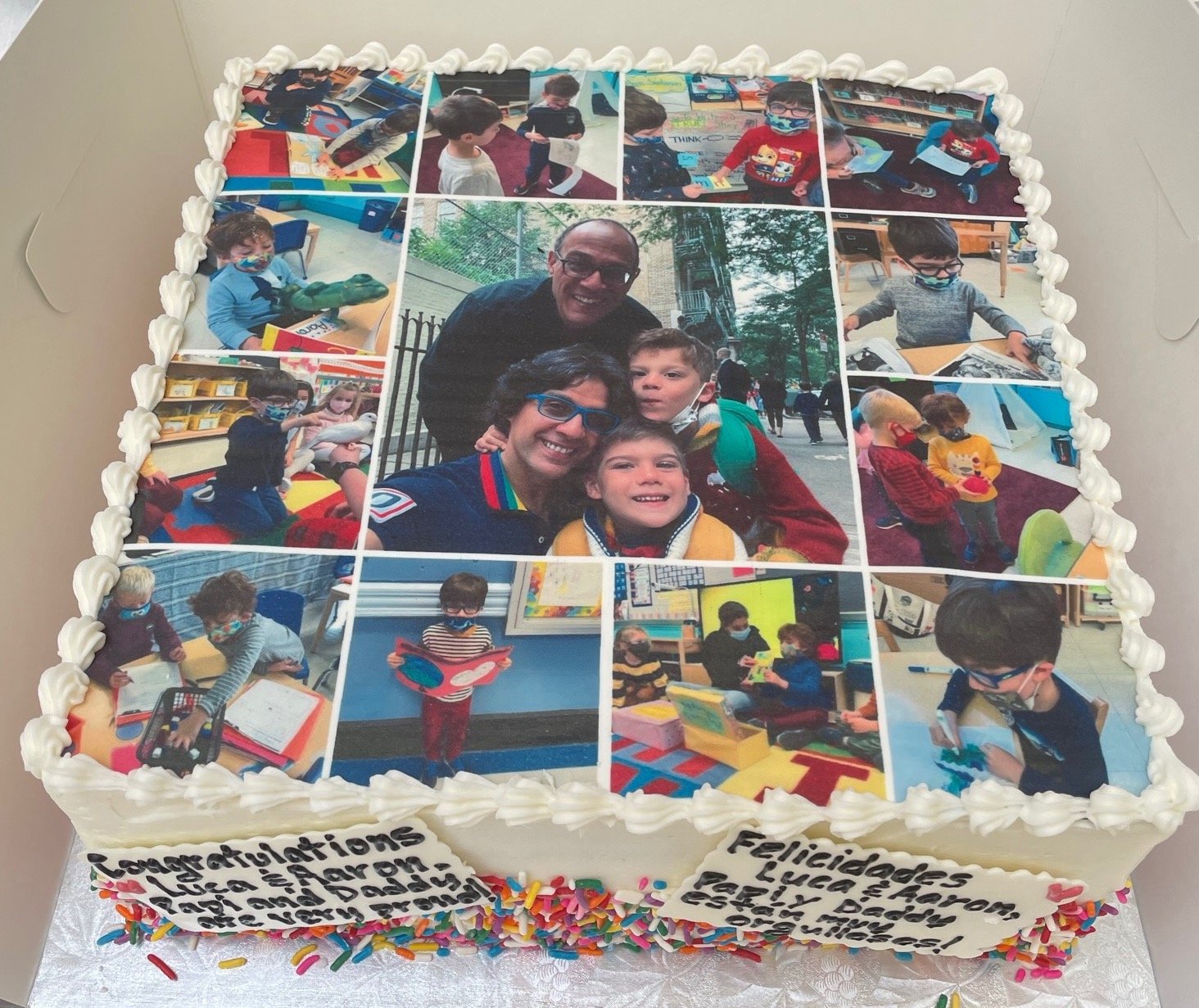 Graduation Photo Cake