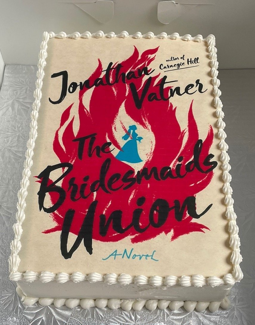 Book Launch Photo Cake