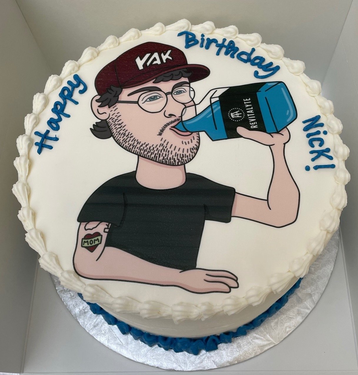 Photo Cartoon Cake