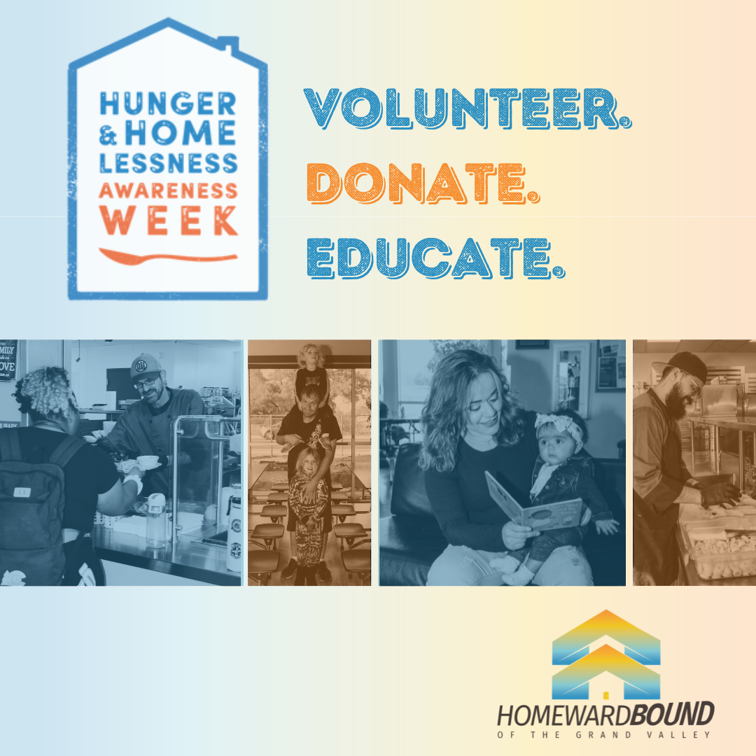 HomewardBound of the Grand Valley Recognizes Hunger and Homelessness Awareness Week