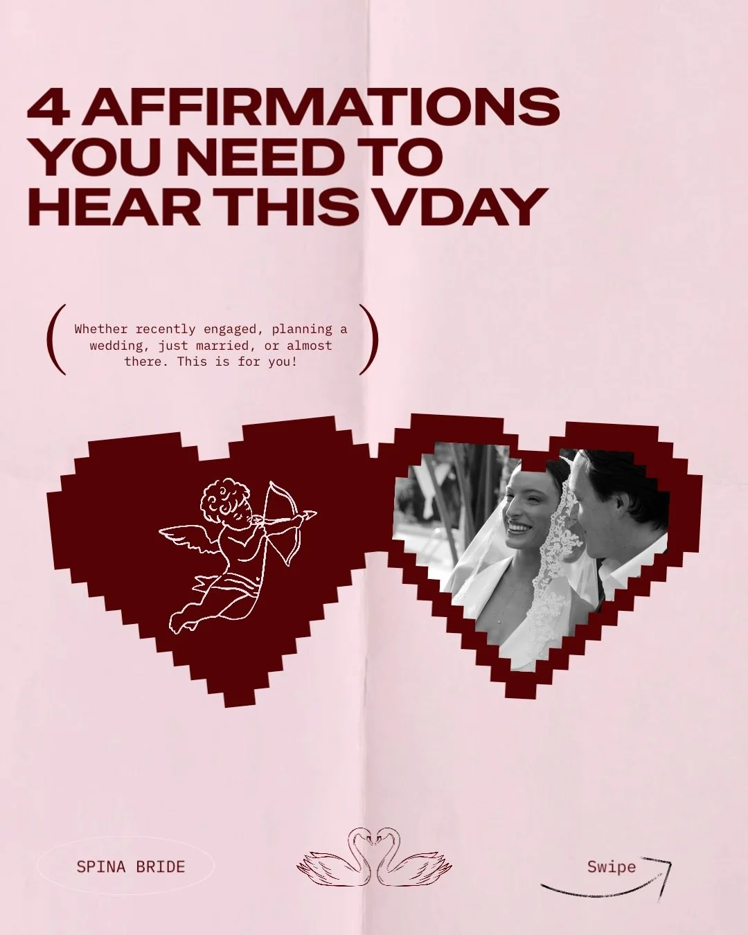 To our newly engaged brides, our brides deep in planning, and our brides celebrating anniversaries 🤍

This Valentine&rsquo;s Day, remember you&rsquo;re allowed to romanticize this season. You&rsquo;re allowed to feel all of it. And you&rsquo;re allo