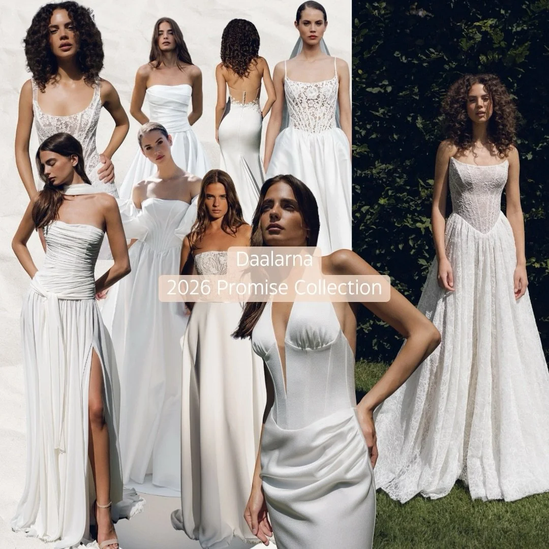 D A A L A R N A ~ Back by overwhelming demand, the stunning 'Promise' Collection by @daalarnaofficial returns to SPINA Bride for a limited engagement, February 20&ndash;28.

Fresh from its celebrated debut, Promise is the collection brides haven&rsqu