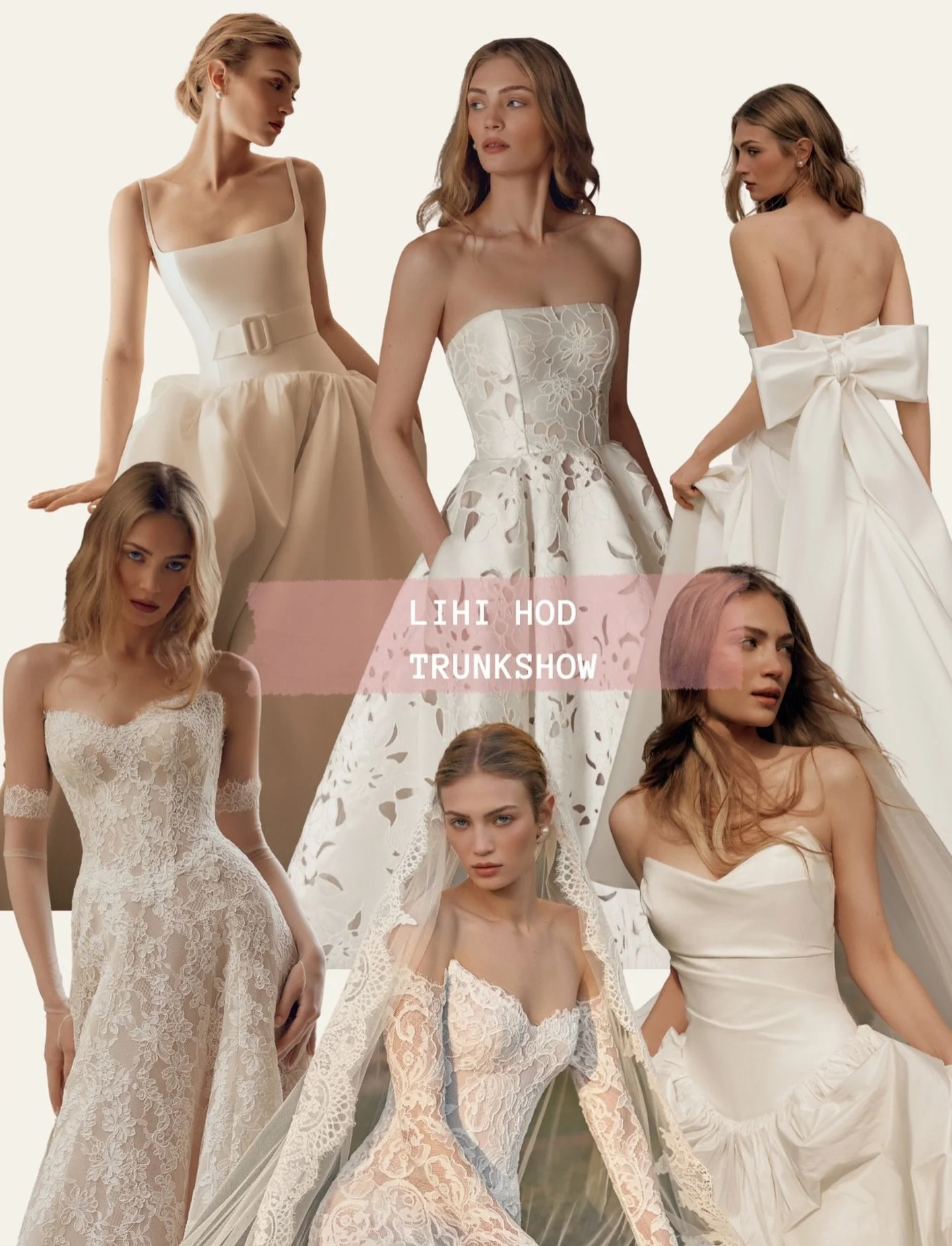 L I H I  H O D ~ &ldquo;Big mistake&hellip; huge.&rdquo; - fashion lovers know✨

Missing the @lihihod LUMI&Egrave;RE Trunk Show at SPINA Bride might just be one.

These stunning gowns have been captivating our brides all week, and because of the over