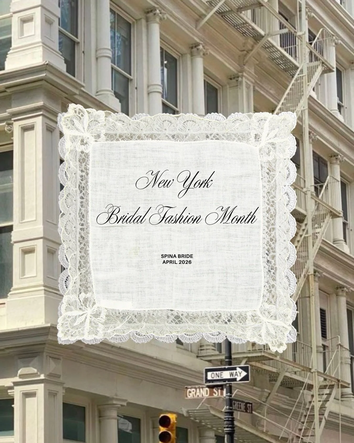 Y O U ' R E  I N V I T E D ~ New York Bridal Fashion Month is Almost Upon Us&hellip; 🤍

This April, step into a world of firsts. Preview our designers&rsquo; brand-new 2027 collections straight from the NYBFW runways before anyone else in the world.