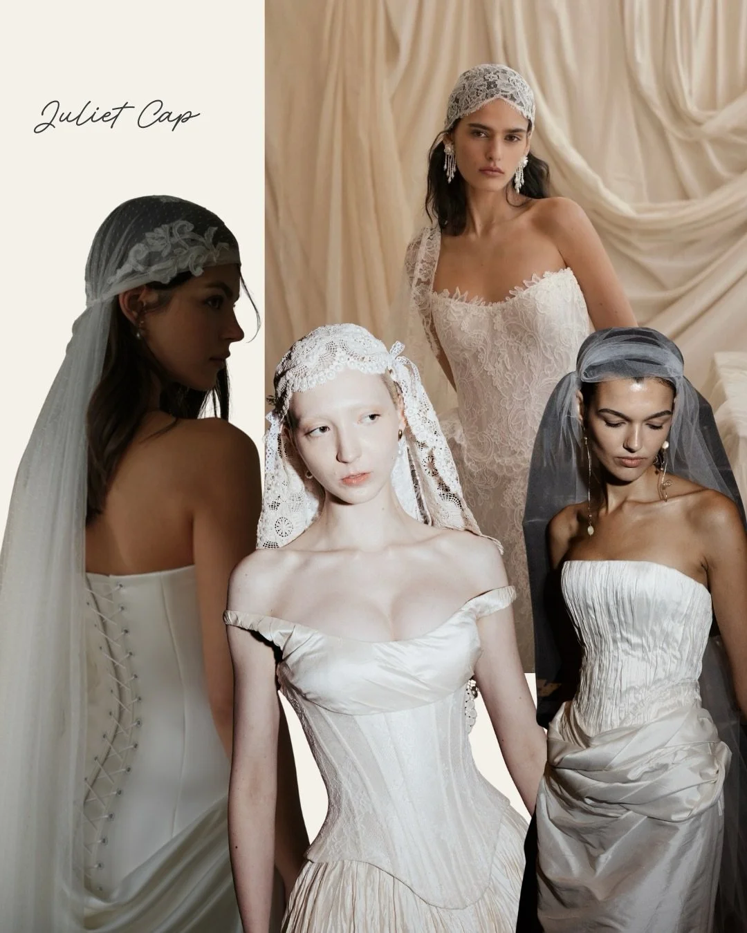 V E I L S ~ The veil officially stole the show on the 2027 bridal runways - from New York to Barcelona.

From dramatic lace-trim cathedral veils to romantic florals and vintage-inspired Juliet caps, this season proved that the finishing touch is no l