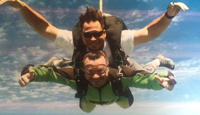 “I don’t need you to jump out of airplanes; I just need you to sell some professional development!”