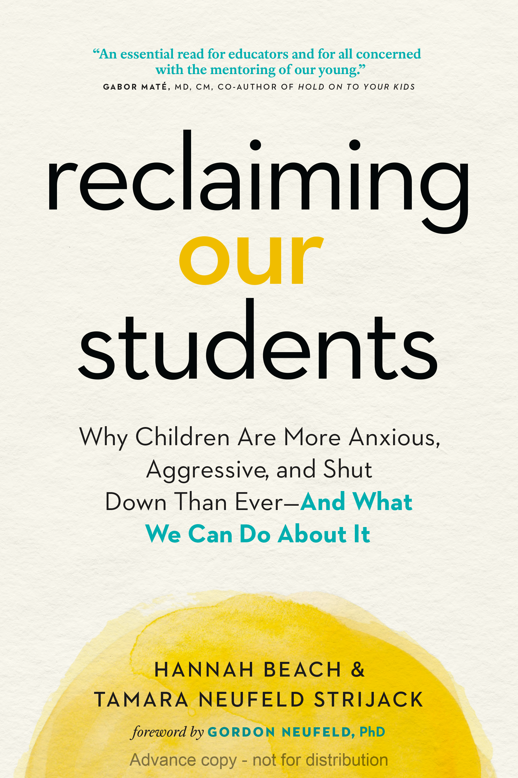 “The child's ability to be receptive to content, and their receptiveness to learning comes from their feeling of being safe and, and in a relationship where they can actually take it in.” — Tamara