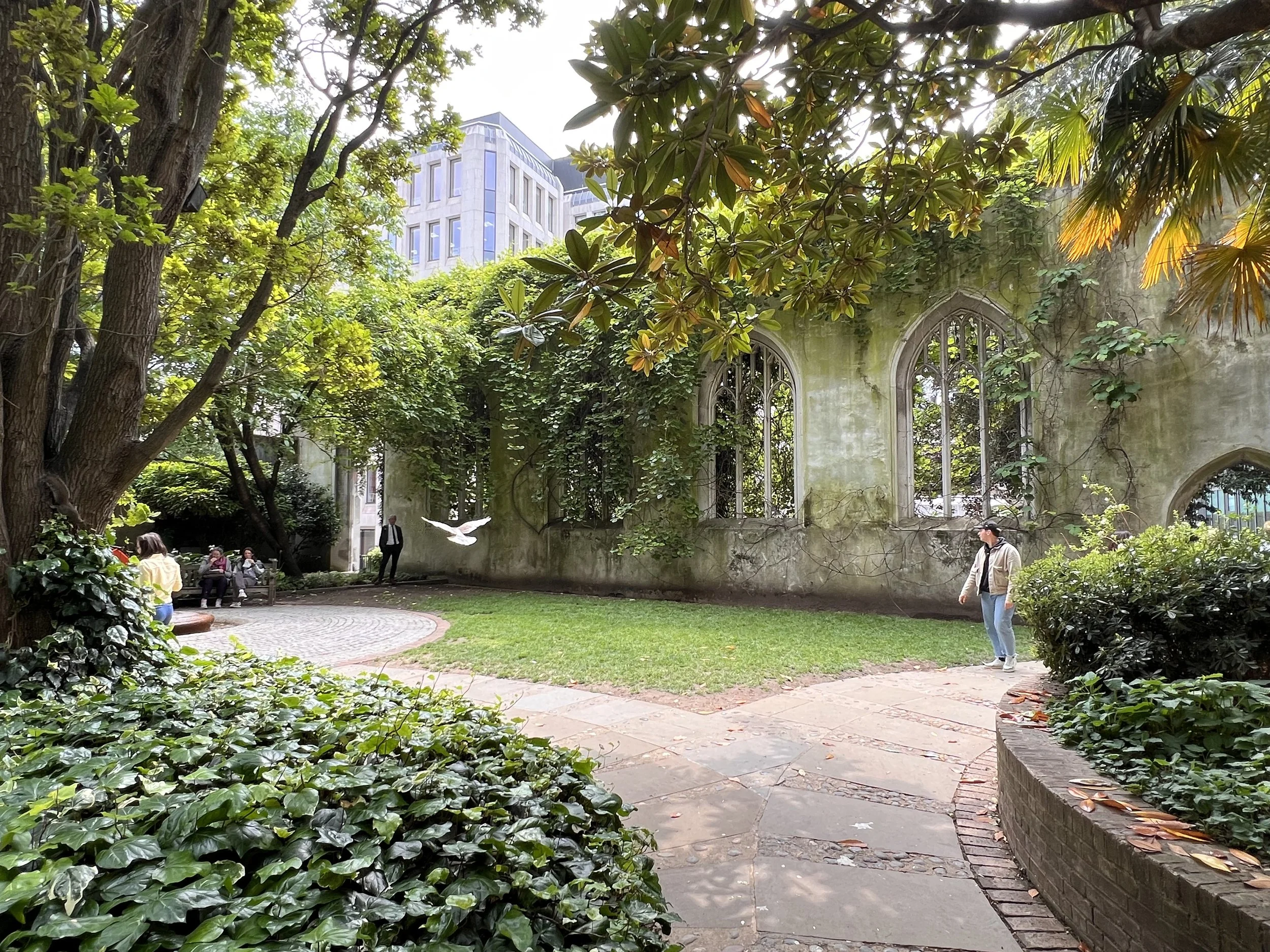 St Dunstan in the East Church Garden