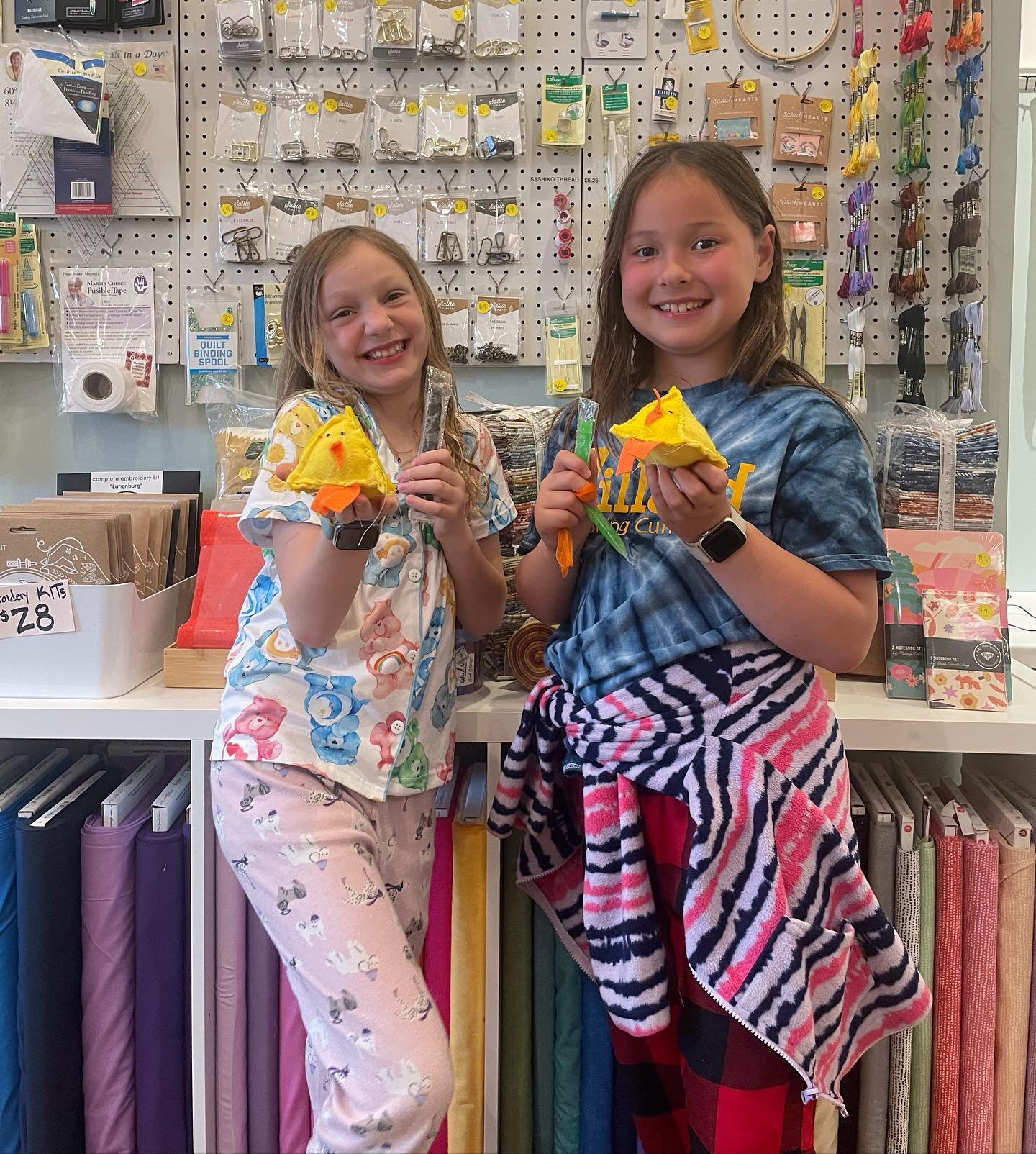 We have so many happy sewers here at Sew on Central!! Our students learn so much in our classes, we have so many projects for them throughout the session! 

Summer camps are starting up in a couple of weeks and we also have some mini camps in July! C