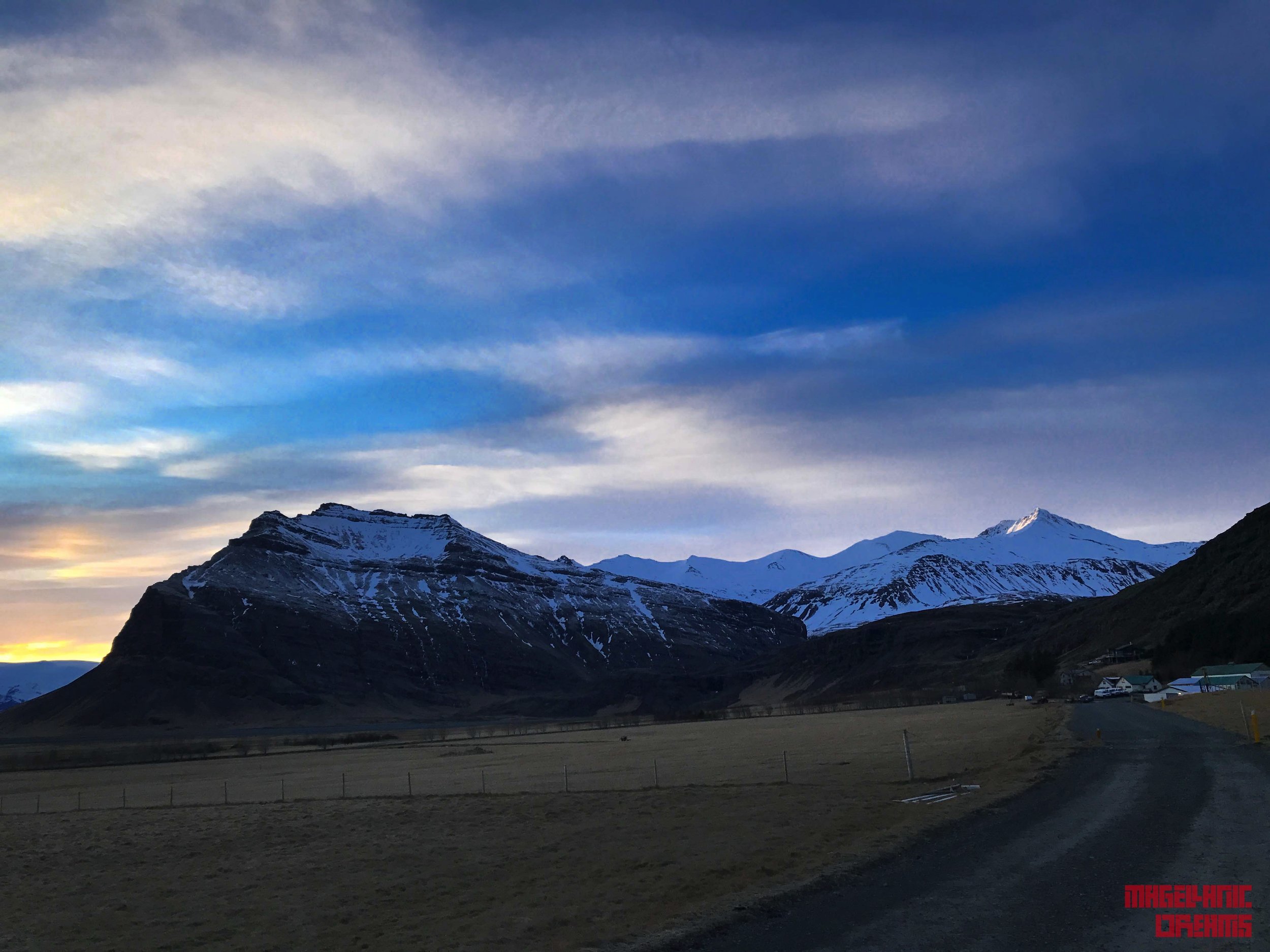 Mountain near Jökulsarlon