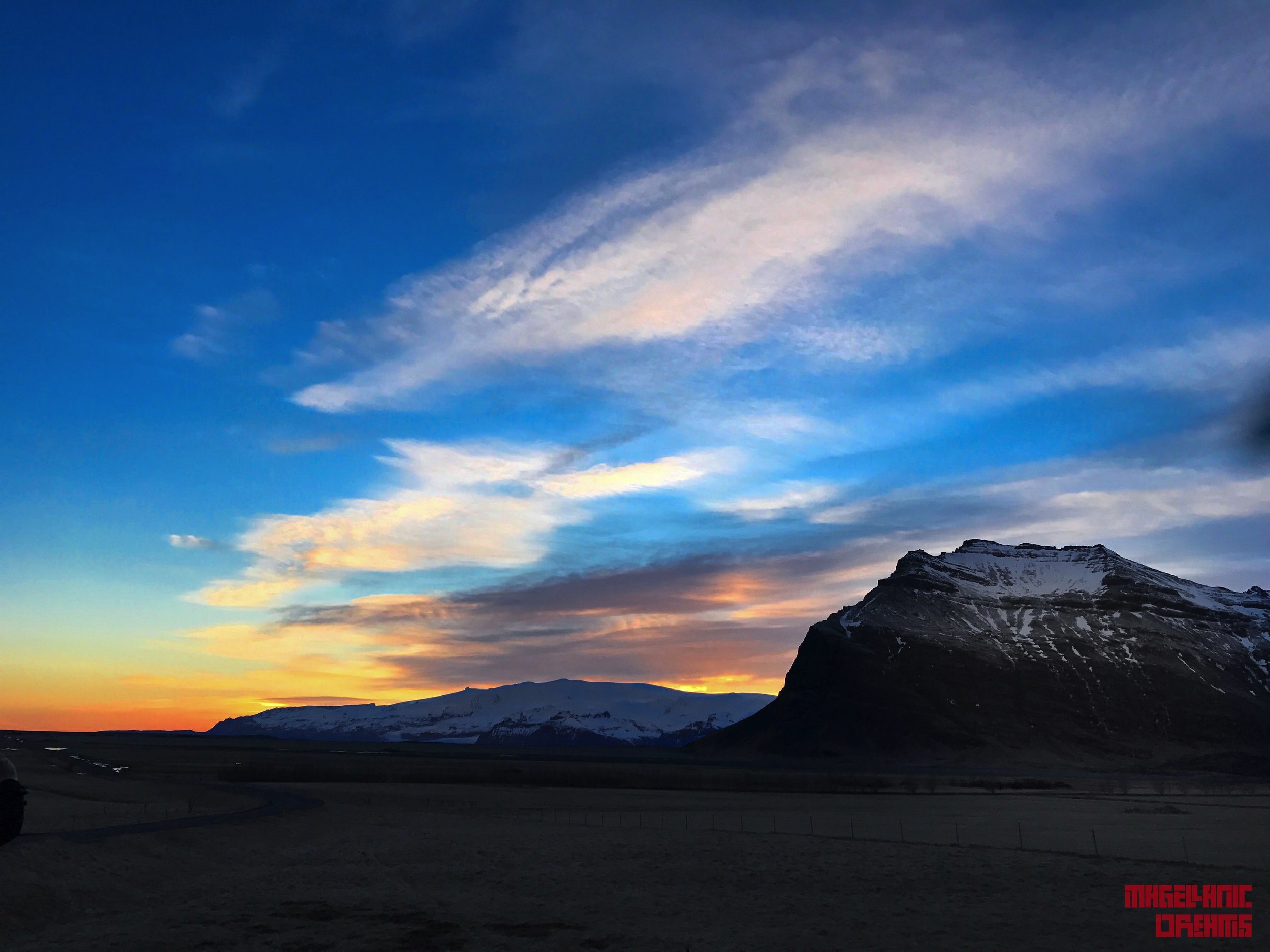 Mountain near Jökulsarlon