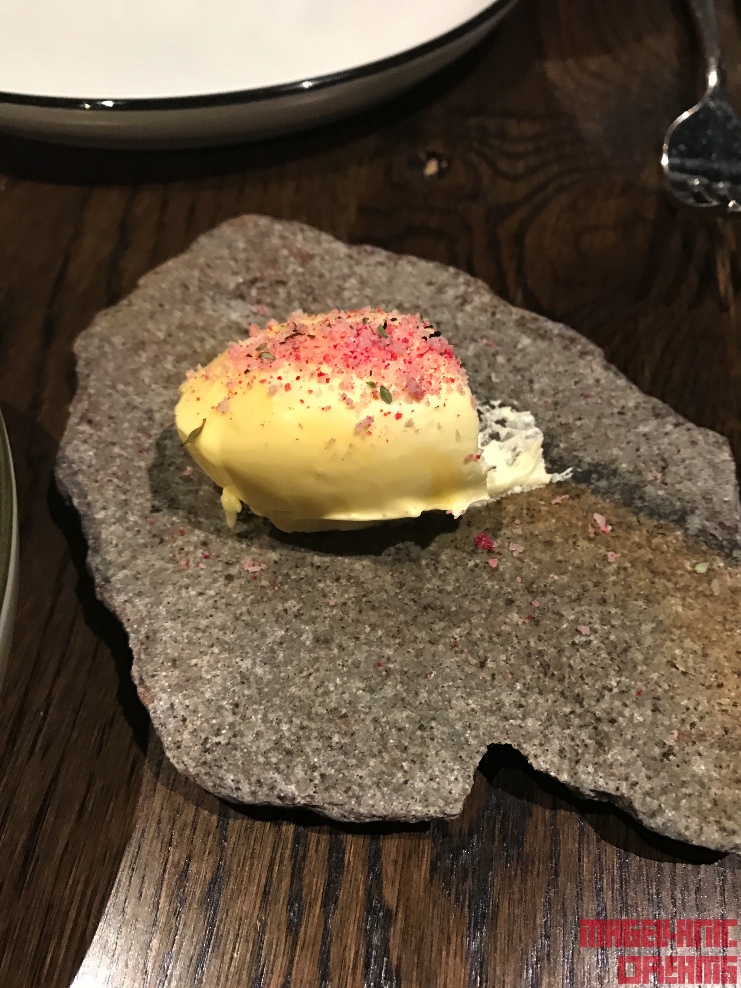 Butter with salt and spices - Haust Restaurant