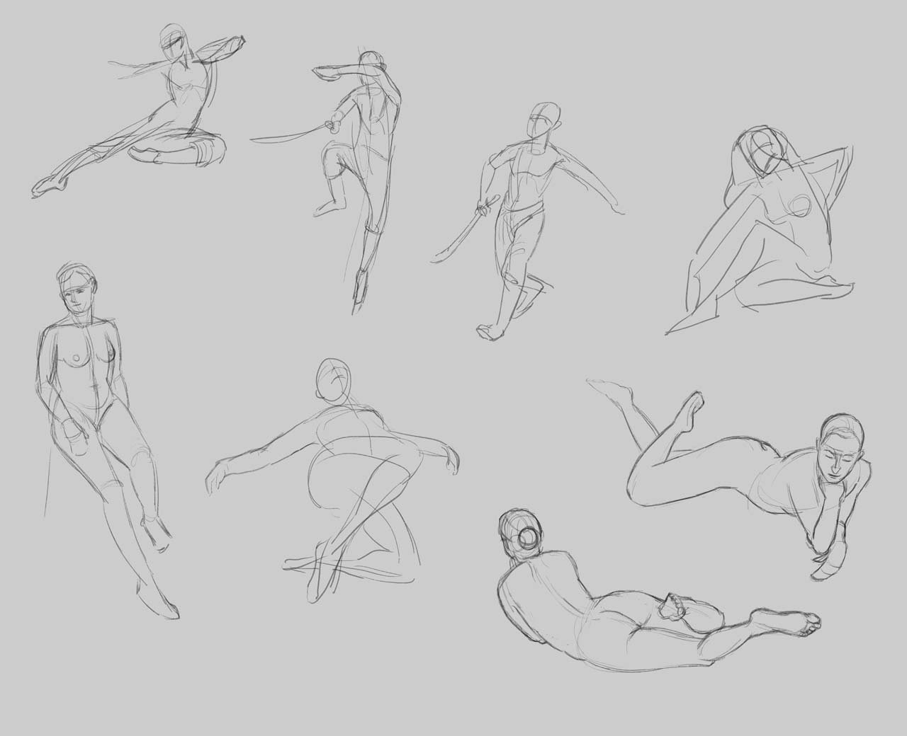 short pose figure drawing | Short pose figure drawing. Charc… | Flickr