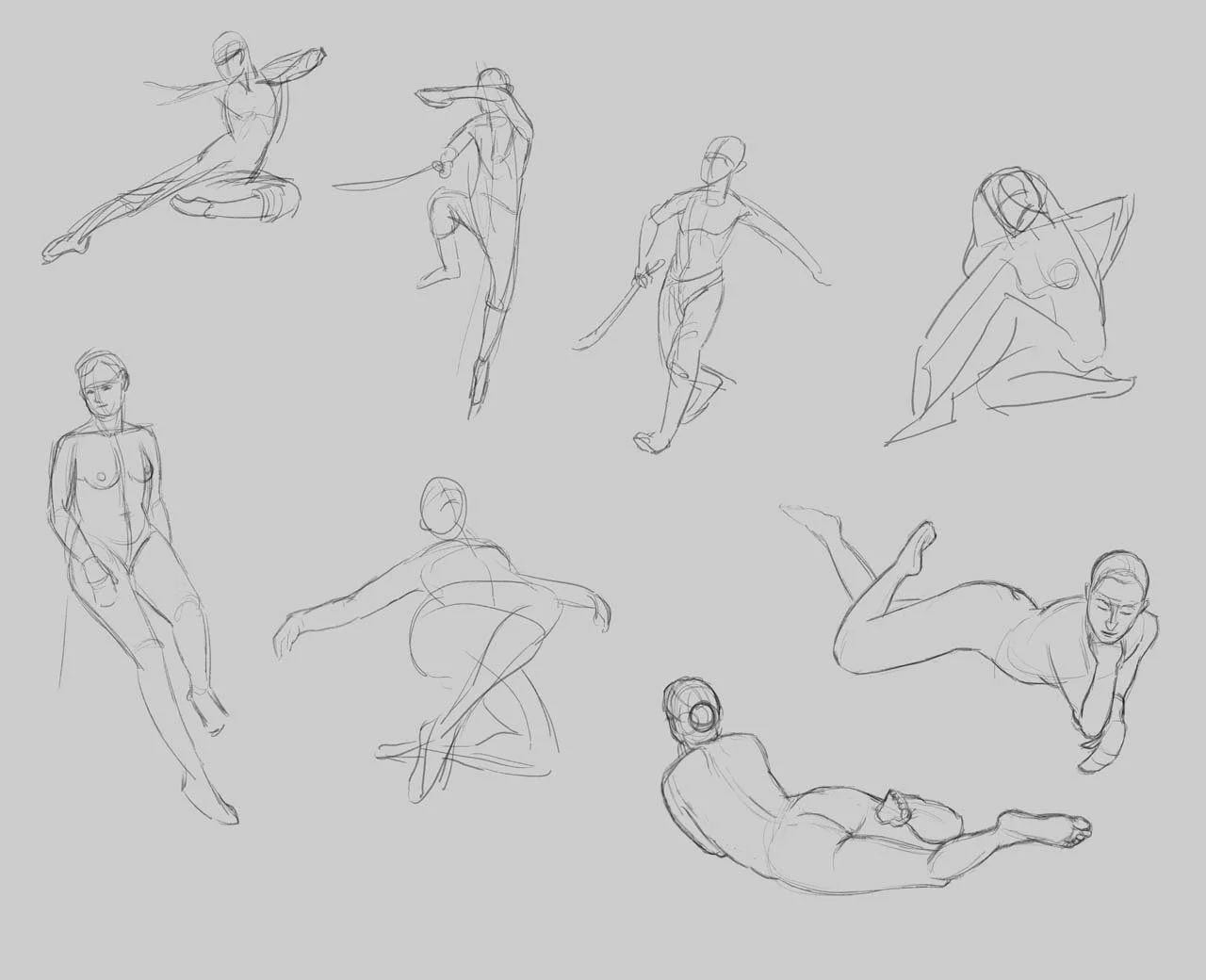 short pose figure drawing | Short pose figure drawing. Charc… | Flickr