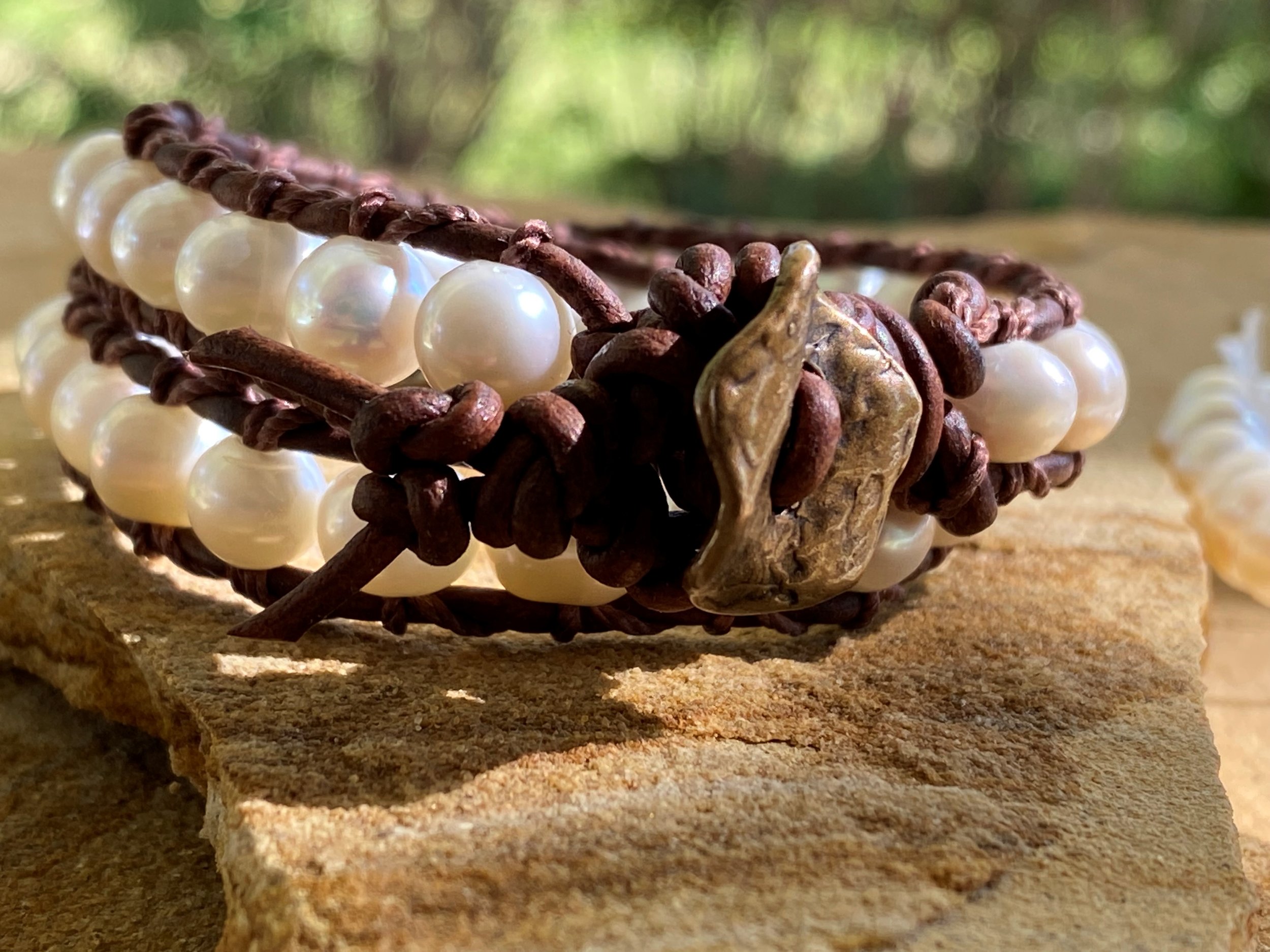 White Pearl Double Wrap Bracelet 1.jpg