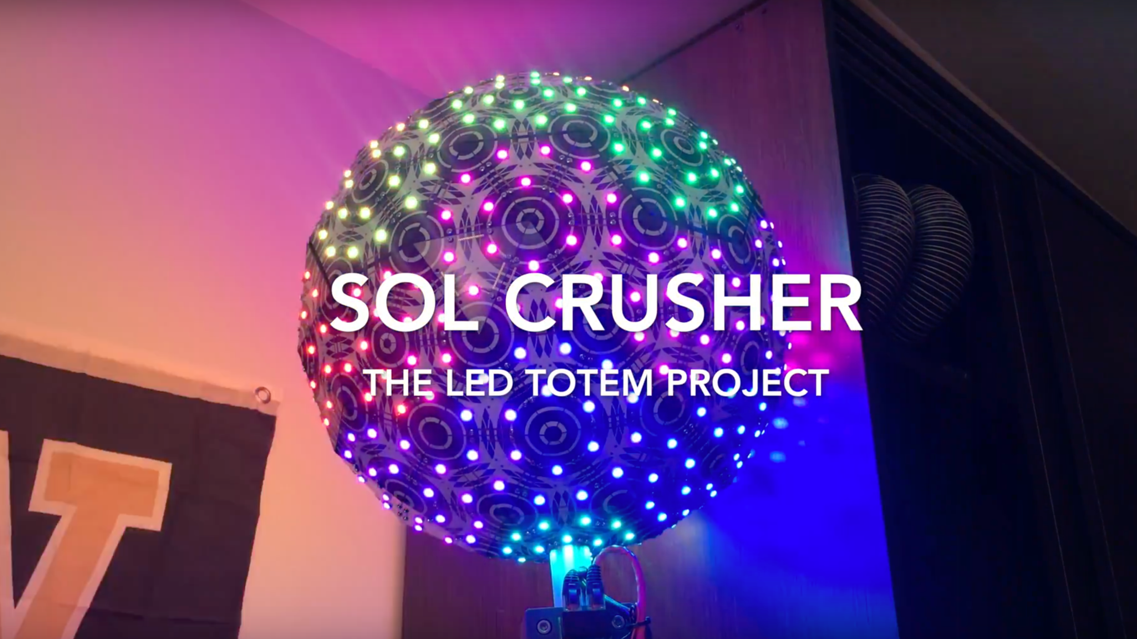 This is the build log for my LED totem project. It took months of work to build and I barely got it done in time for EDC 2016.