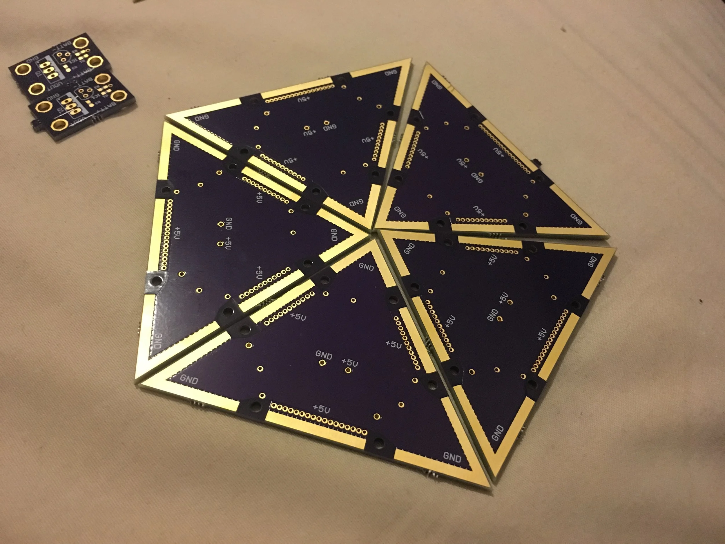 While the quality and speed are great, this initial prototype run of 6 cost me $60. To get the 180 boards I needed would be way to expensive. Also, OSH only has one thickness option: the standard .062". To save on weight I wanted to get .031" boards.