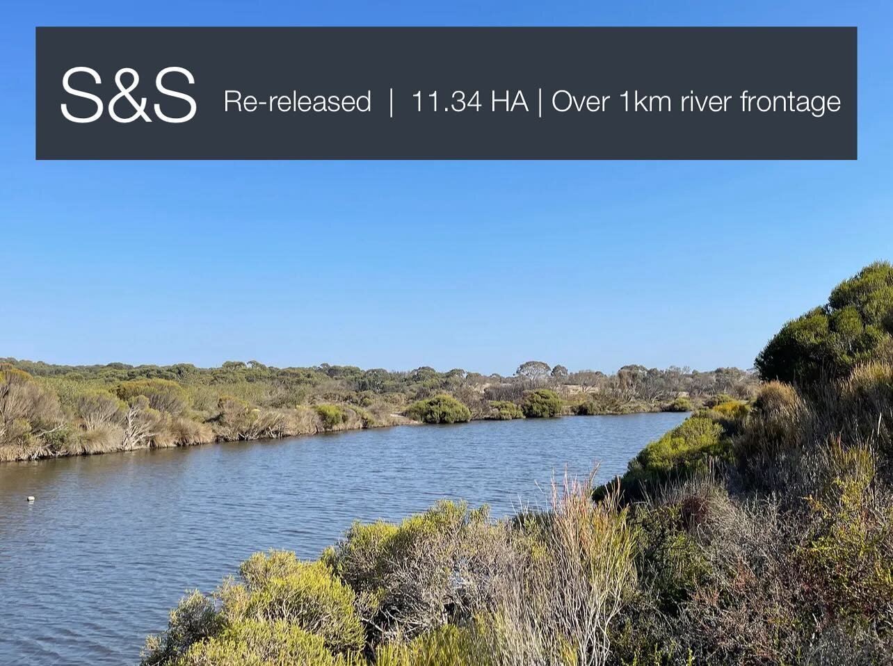 V I V O N N E  B A Y - Back on the market! A stunning parcel of land along the banks of the Harriet River. Could this be your future base for camping with the family? Gorgeous kayaking opportunities. Time to get back to nature 🌿

Sophie 0428922515
R