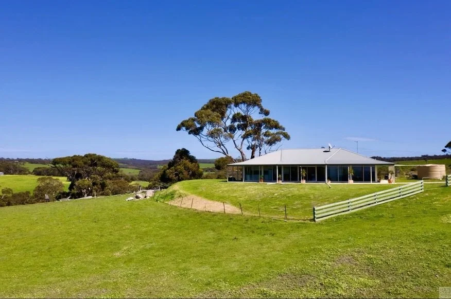 F O R  S A L E 
W I S A N G E R |  Kangaroo Island 
4 BED | 4 BATH | Approx. 250 acres 

Reduced to $1.3m - all offers considered. 

Gorgeous rolling countryside just 20 mins from Kingscote, complete with sea views. 

Sophie 0428922515 
RLA 288582