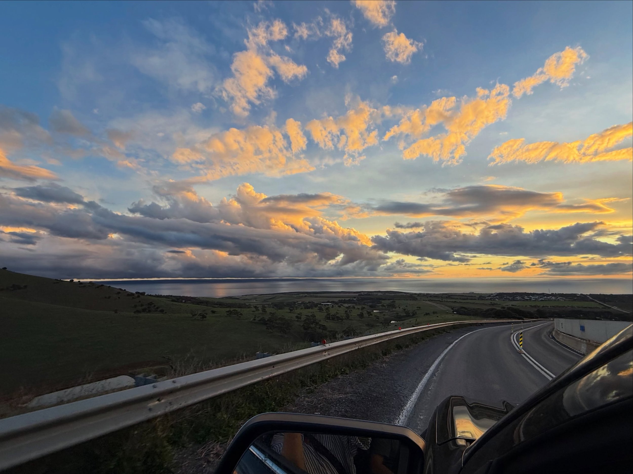 Obligatory phone out the window down the hill shots&hellip; when it looks this good, how can you not!?!?