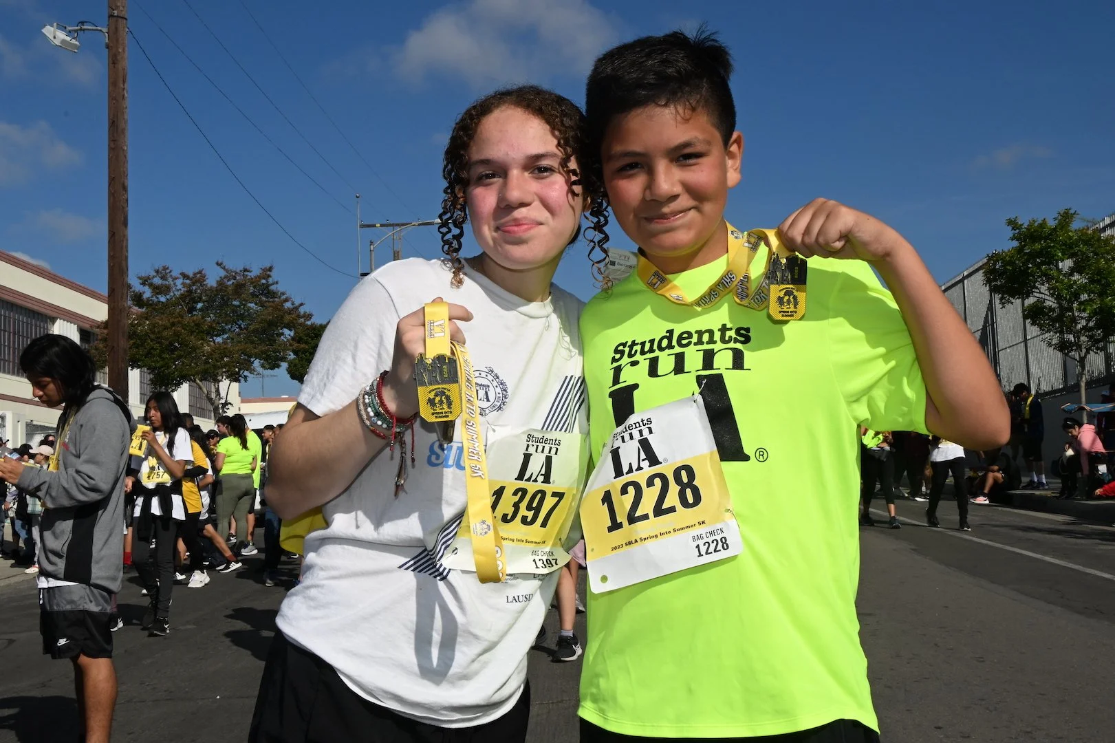 Boy and Girl with Medals.JPG