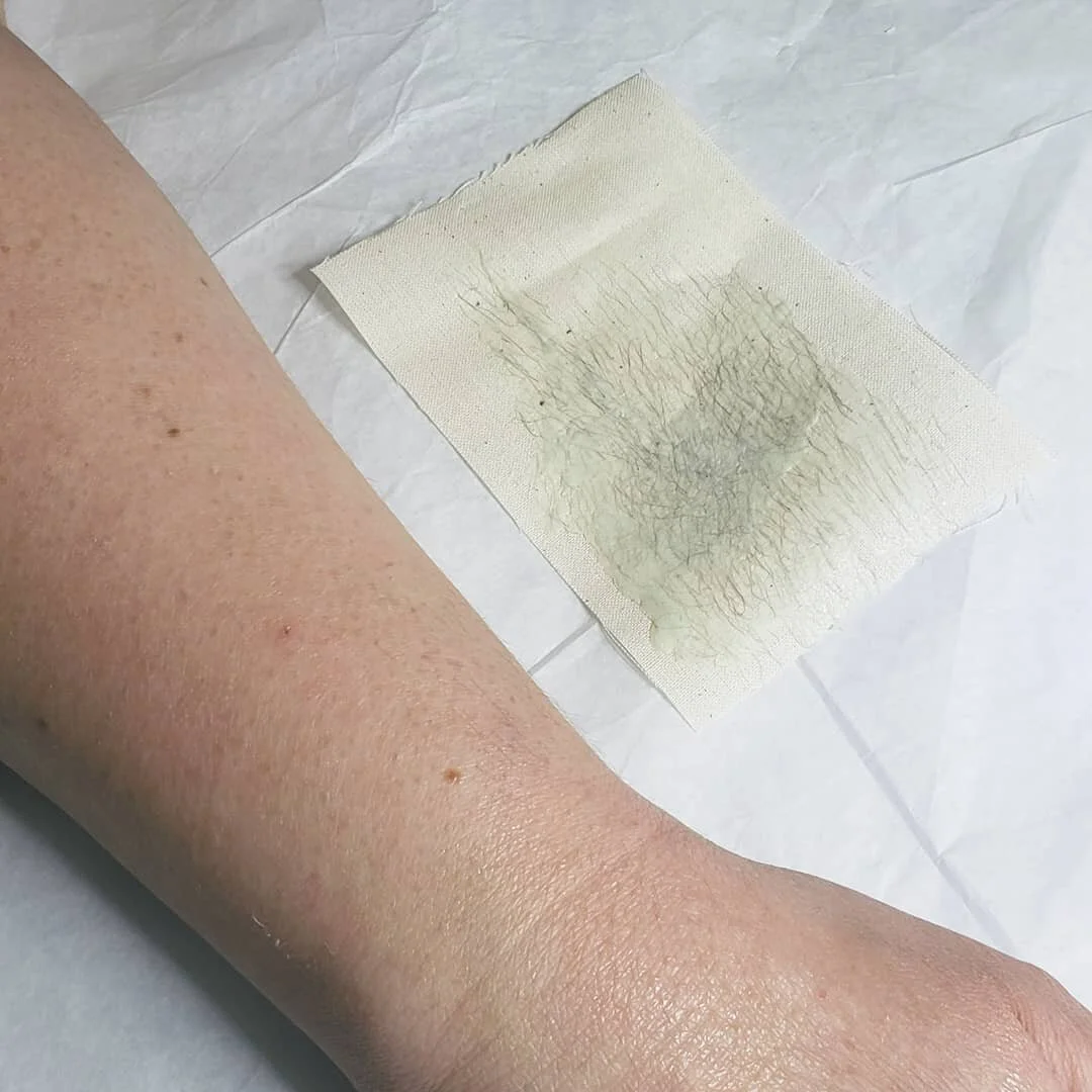 We've been focusing on waxing in class for the past couple of weeks and I have to say, it is not one of my strengths. 
My apprehension of the damage waxing can cause leads me to under-wax (which I guess is better than over-waxing), but no client want