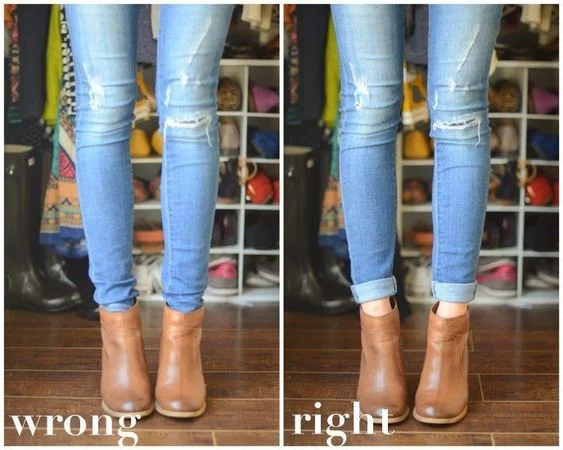 diy fray bottom jeans