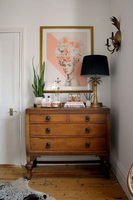 How To Style A Dresser Delaney Lane, Dresser Top Decorating Ideas