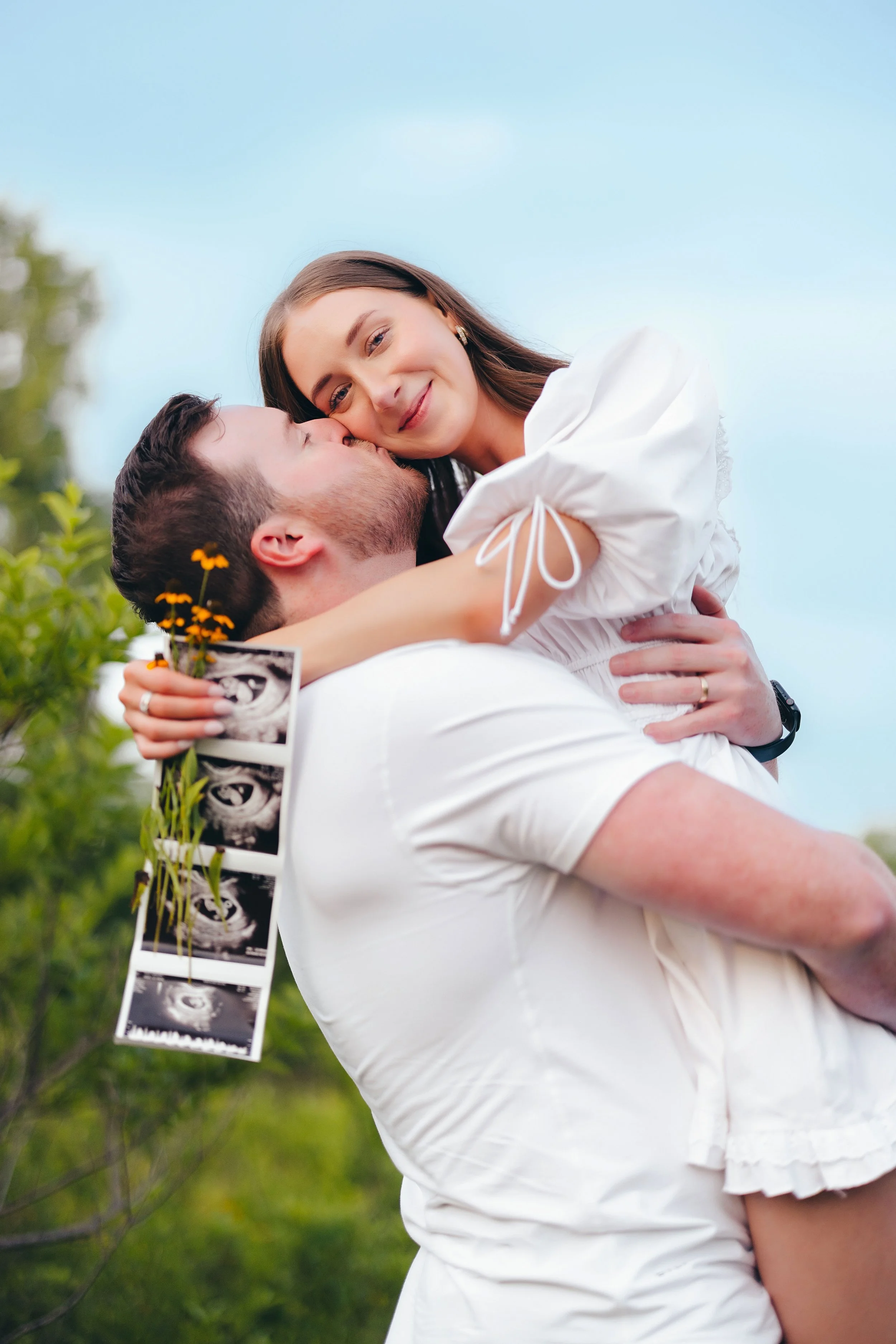 Springing Into Spring Baby Announcement