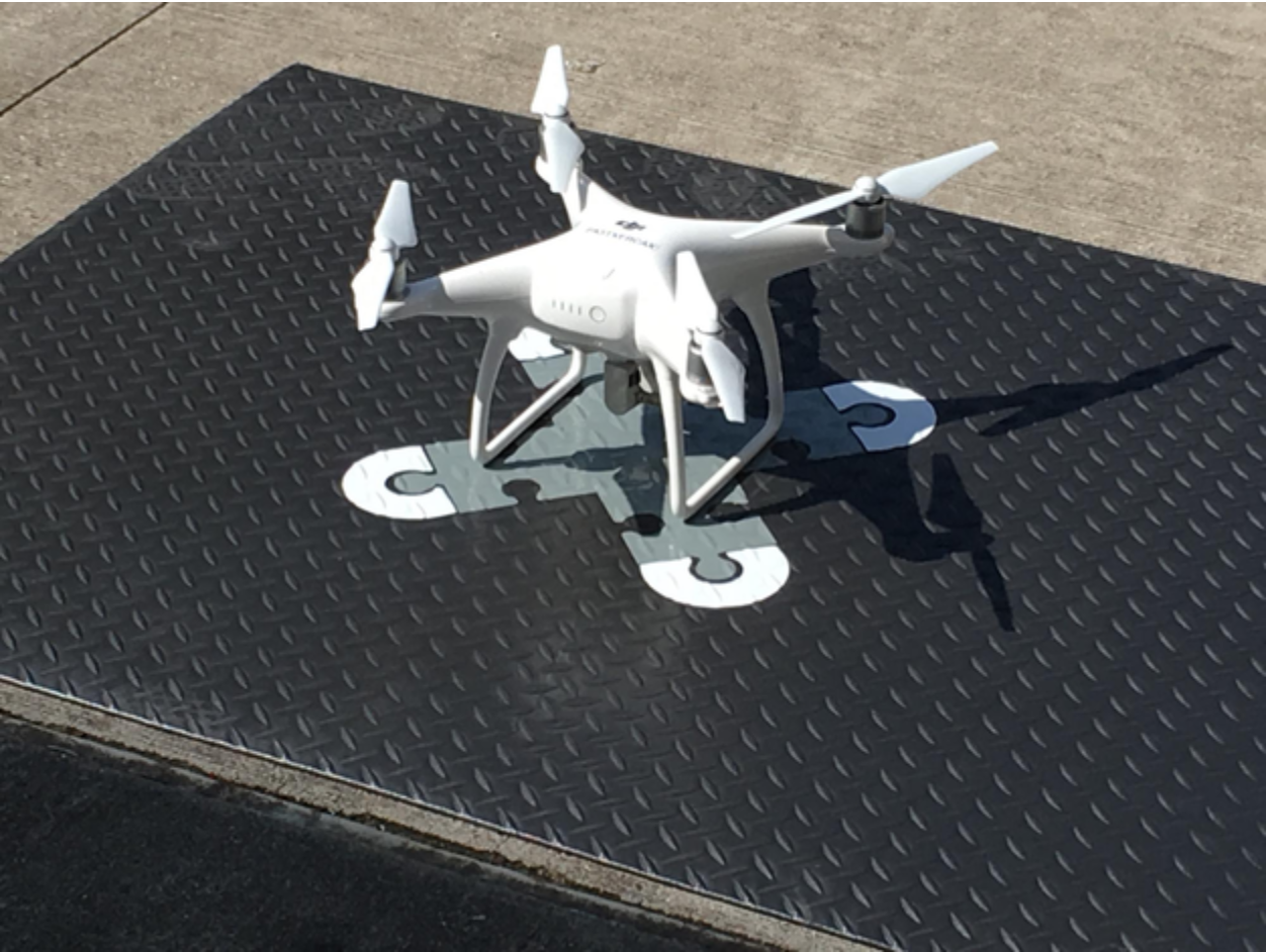 DroneBlocks takeoff pad