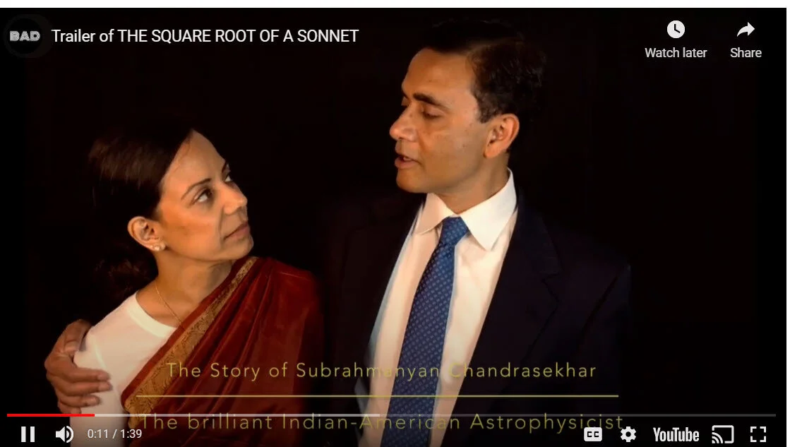 Sruti Sarathy interlaces a beautiful original score with the Carnatic violin; and her rich voice.