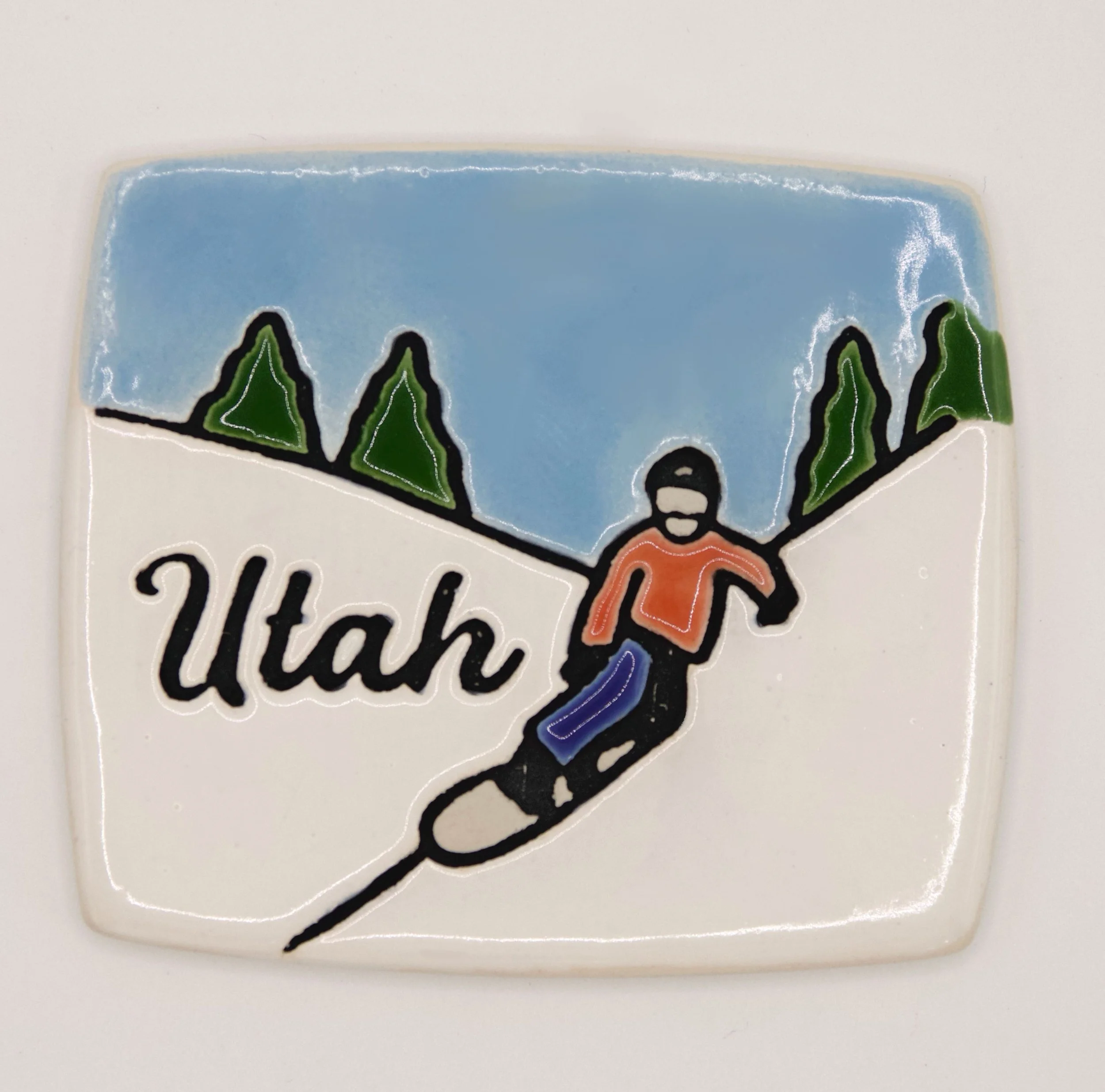Utah Snowboarder (set of 6)