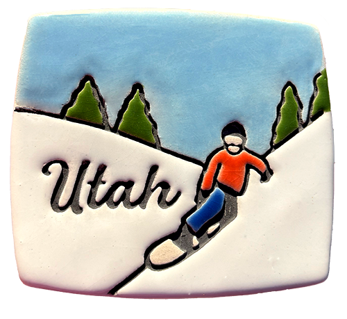 Utah Snowboarder (set of 6)