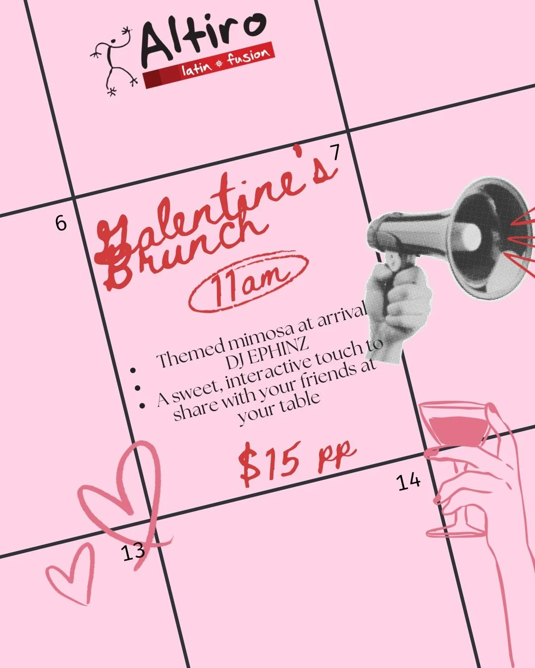 💘 GALENTINE&rsquo;S SEASON AT ALTIRO 💘
Because celebrating friendship deserves more than just one night 🥂✨

This February, we&rsquo;re bringing you THREE unforgettable Galentine&rsquo;s events&mdash;each with its own vibe, but all made for celebra