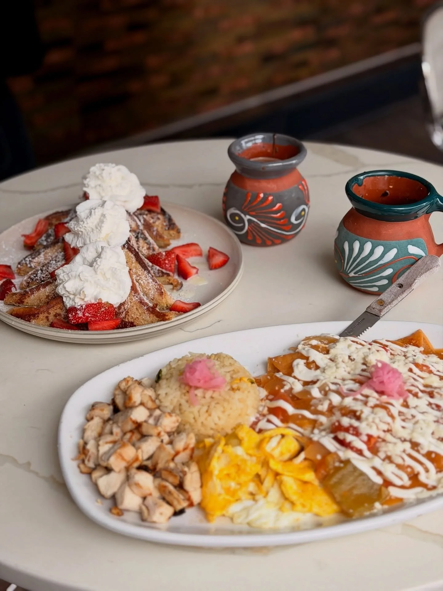 Brunch start here ✨
From chilaquiles to churros French toast and arroz con leche crepes, our weekend brunch menu is full of favorites!
See you this weekend at Altiro!