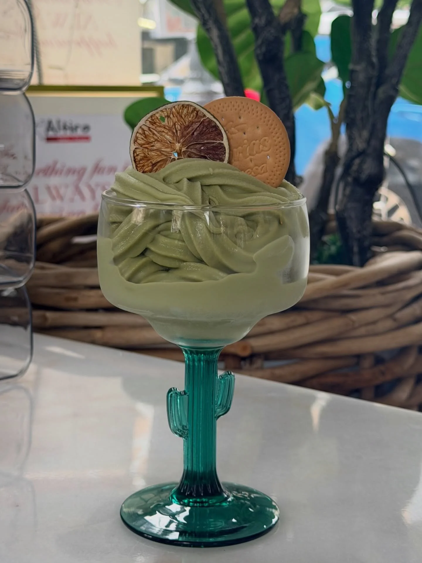 Matcha meets margarita 🍵🍸

This weekend&rsquo;s Soft Serve Margarita flavor is smooth, creamy matcha with a margarita twist. Available Friday&ndash;Sunday ✨

The boys approved it 😉
📍AURORA