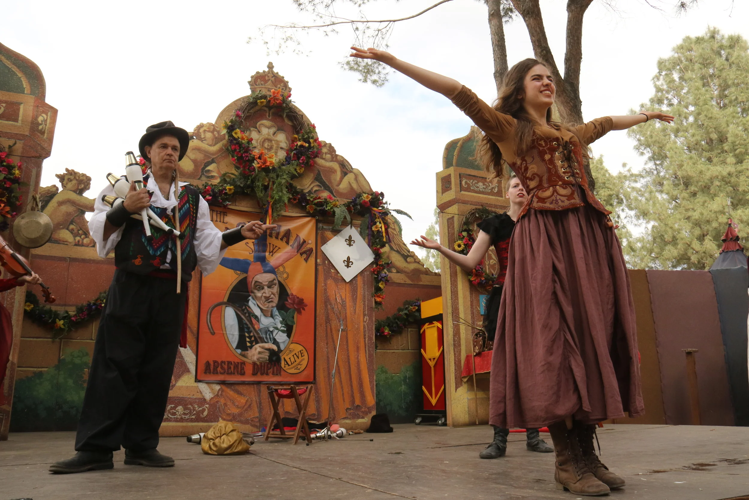 I was the assistant to a Magician! 