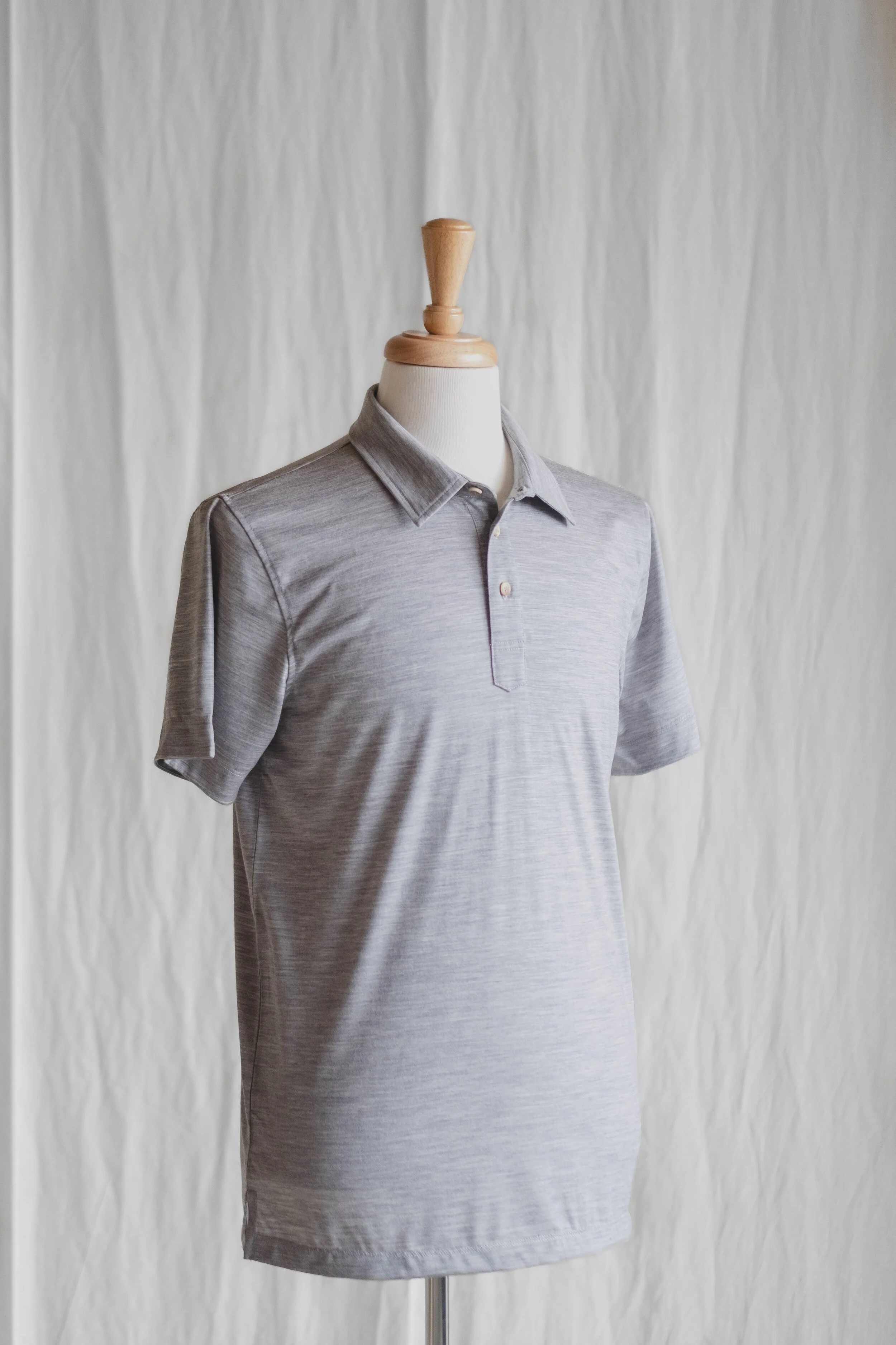 grey golf shirts