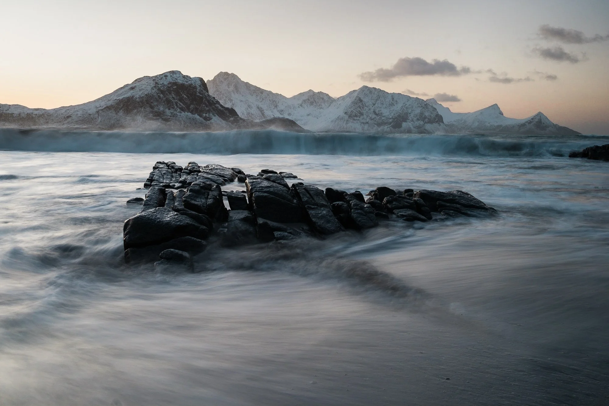 Haukland beach