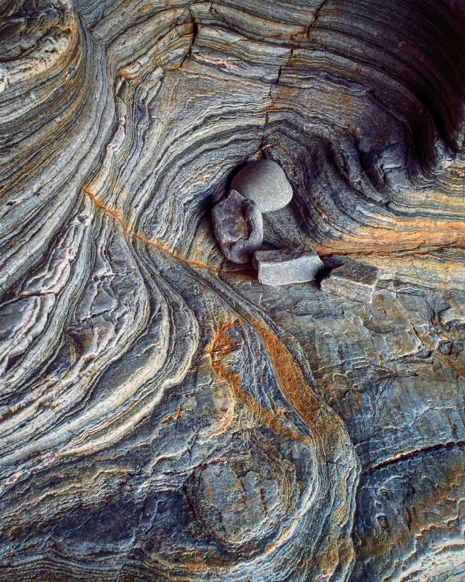 Detail bei den Cathedral Rocks