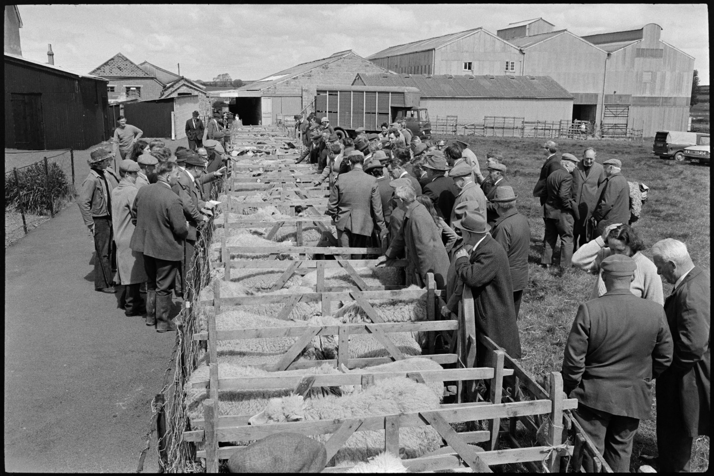 Burrington village fair, Burrington, July 1974