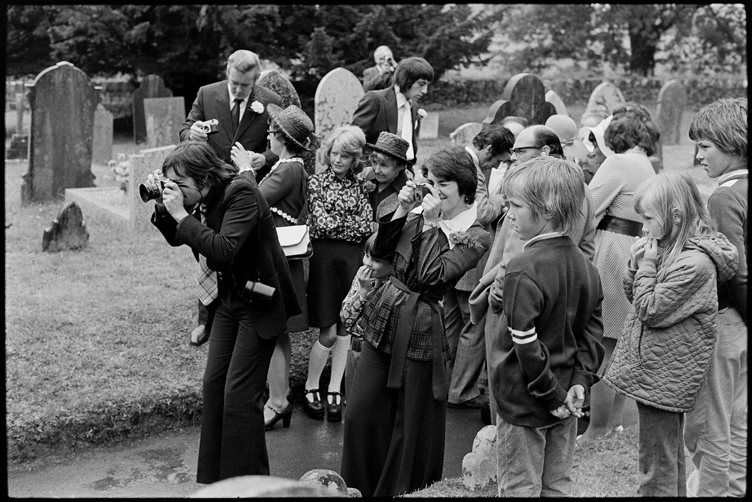 village wedding, Dolton Aug 1975