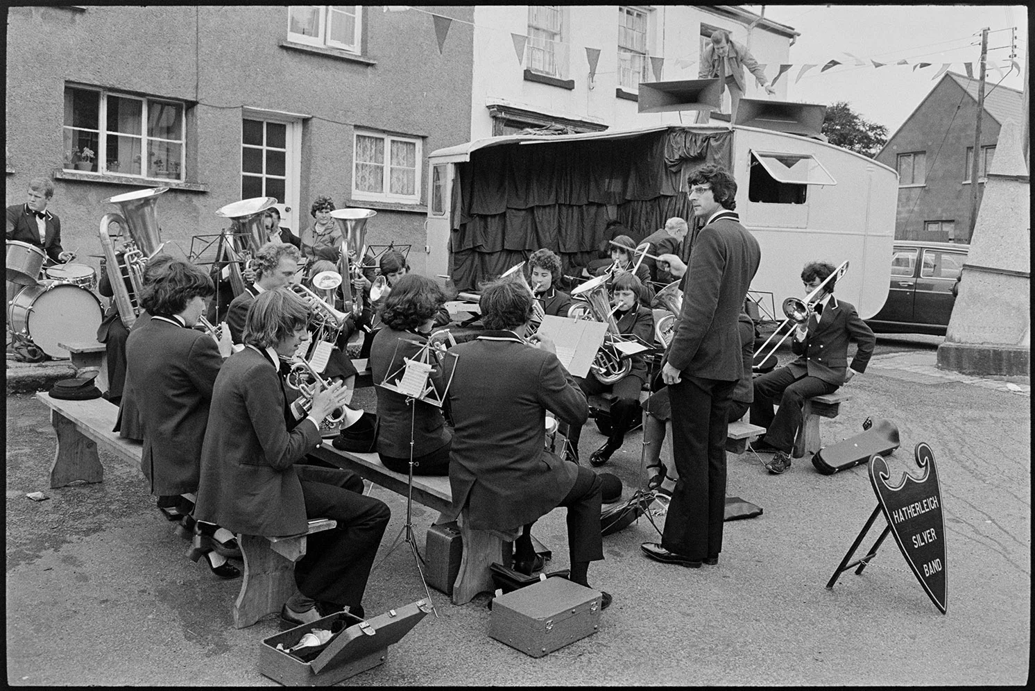 Band, Winkleigh, July 1980