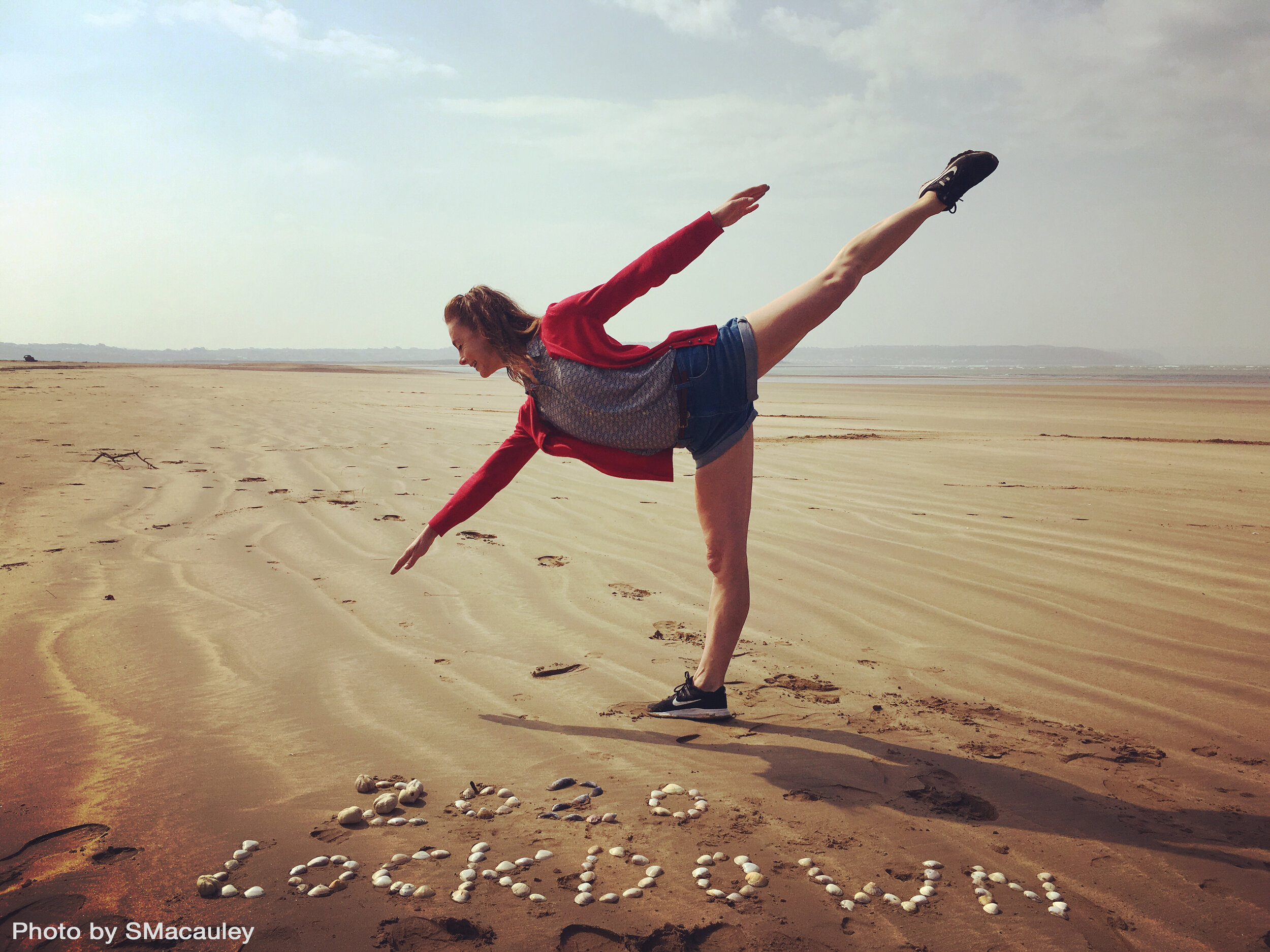 Dance teacher on Saunton beach 250420 SMacauley.jpg