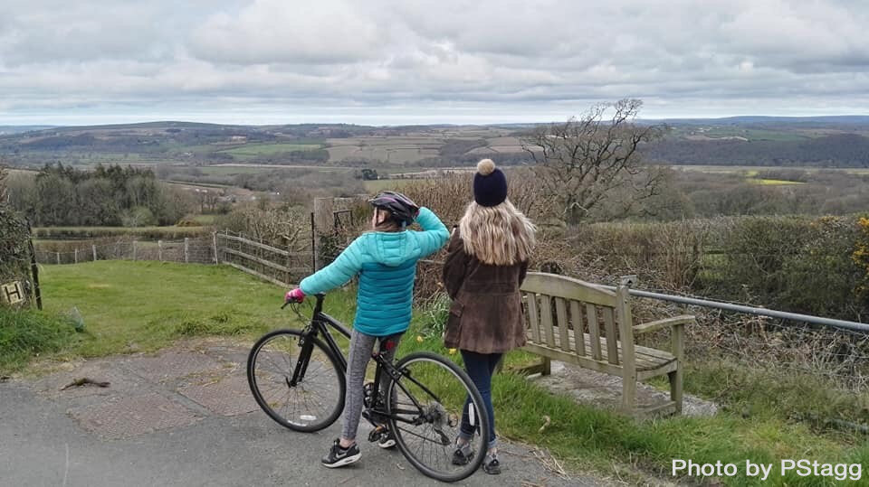 Atherington Mother and daughter looking at view 030420 PStagg.jpg