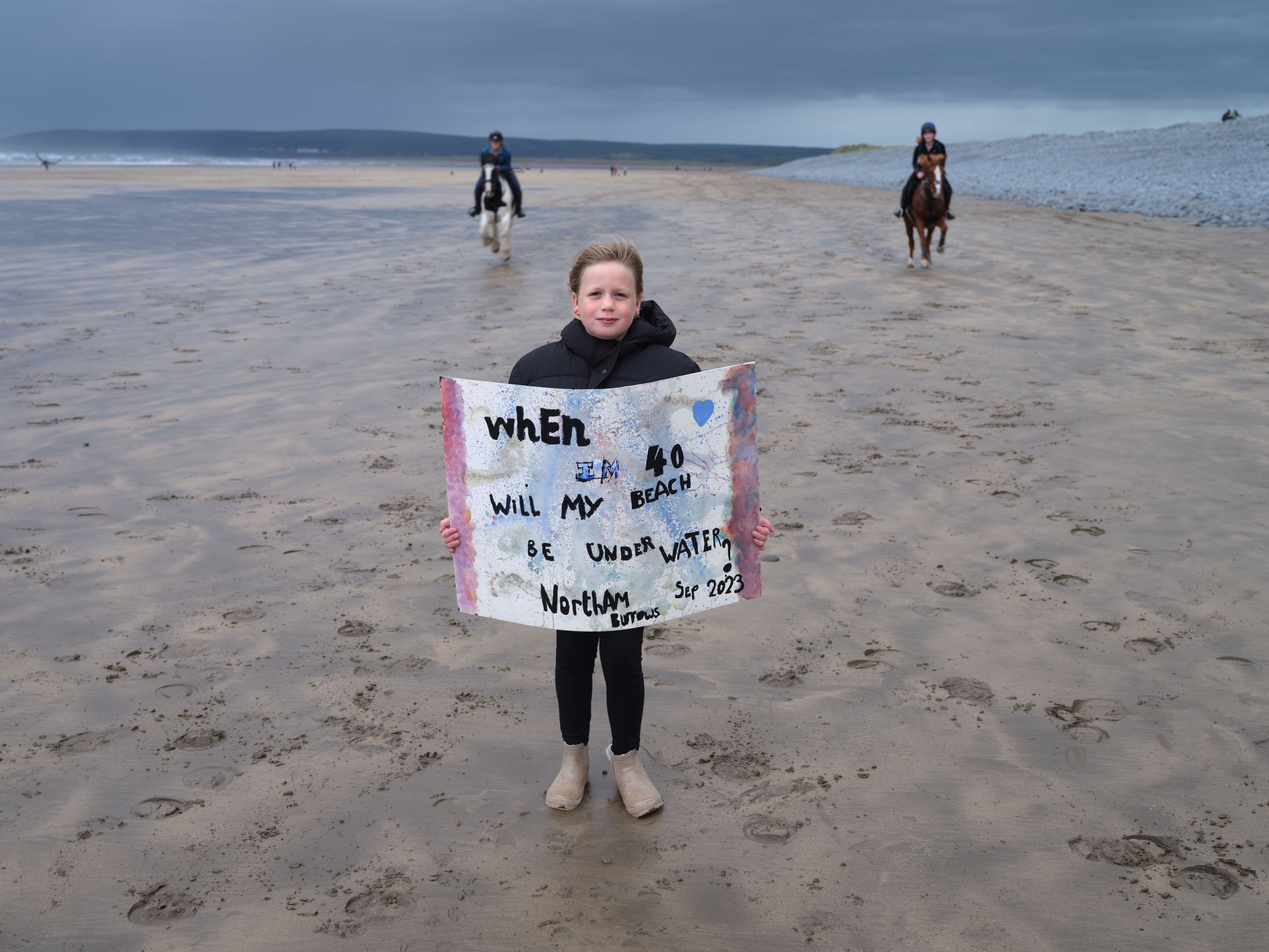 Poppy, Westward Ho! Beach,  September 2023 