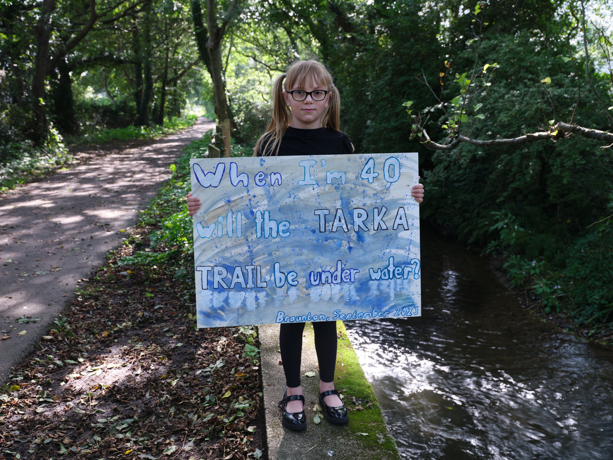 Leah, Tarka Trail, Braunton,  September 2023  