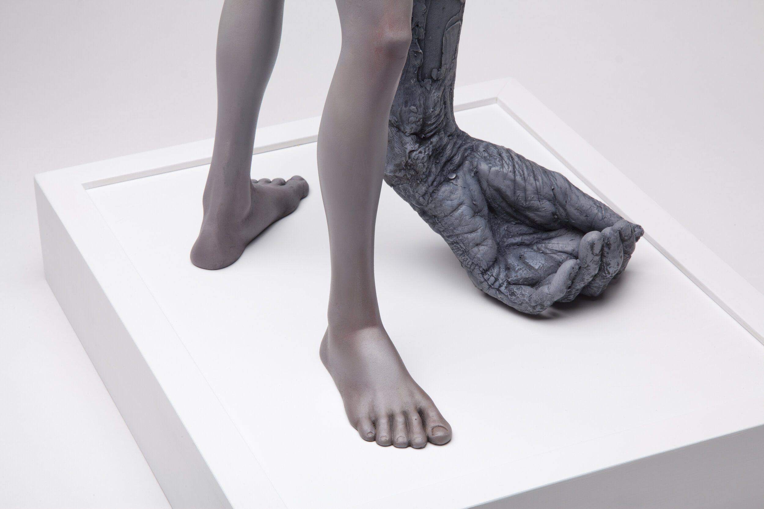 jesse-thompson-Sculpture-Longarm-Dress-Up close-up 03.jpg