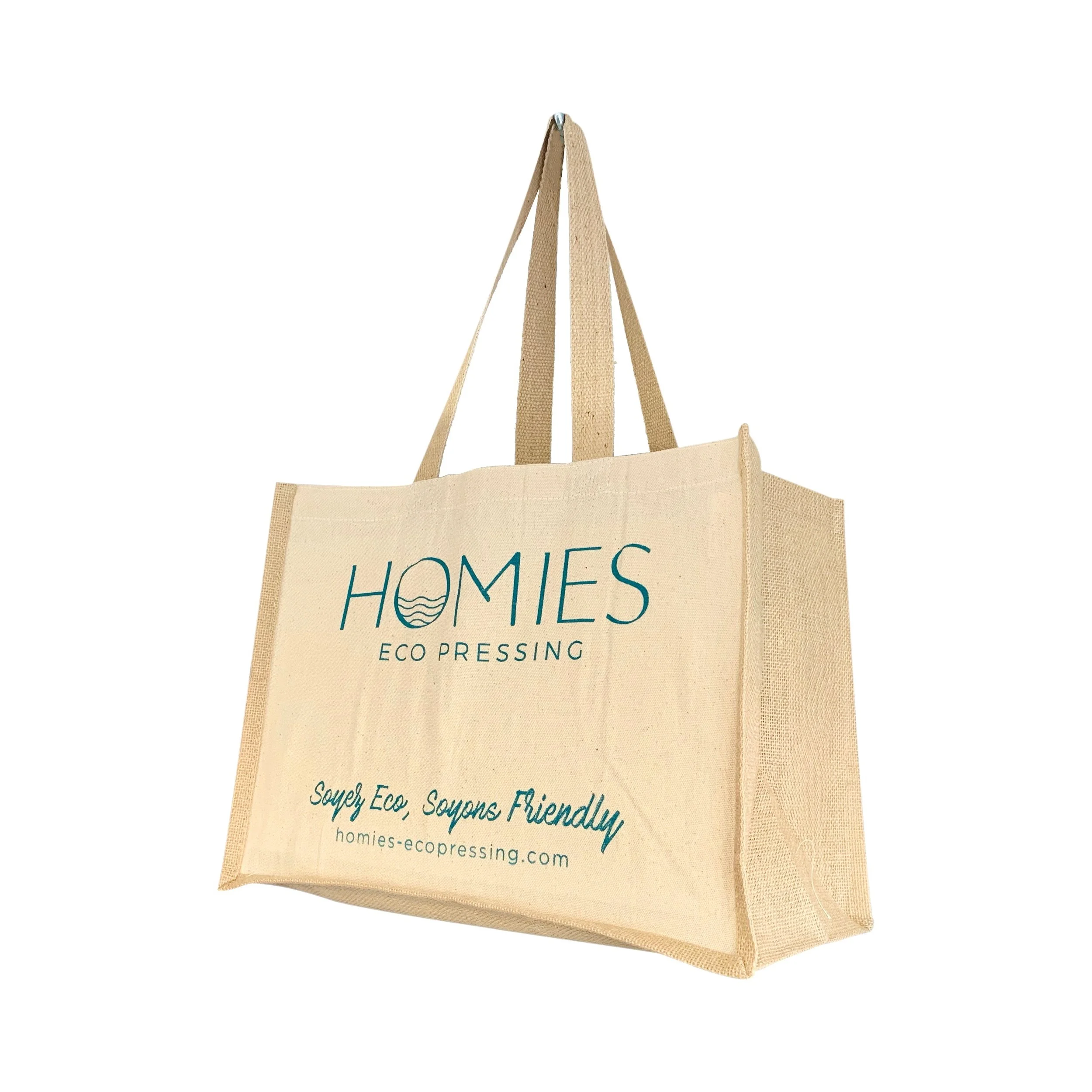 Sac en Toile de Coton Bio &amp; Jute