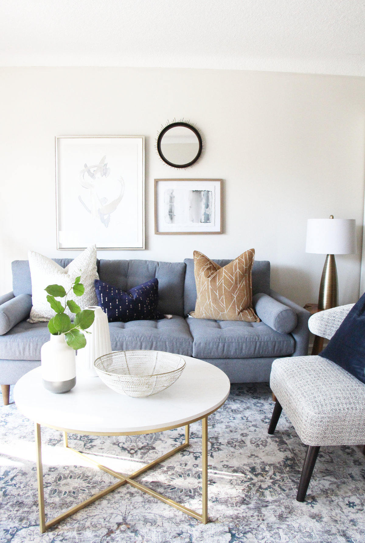 The Karagias Living Room and Dining Room Makeover — Marcy Mussari Interiors
